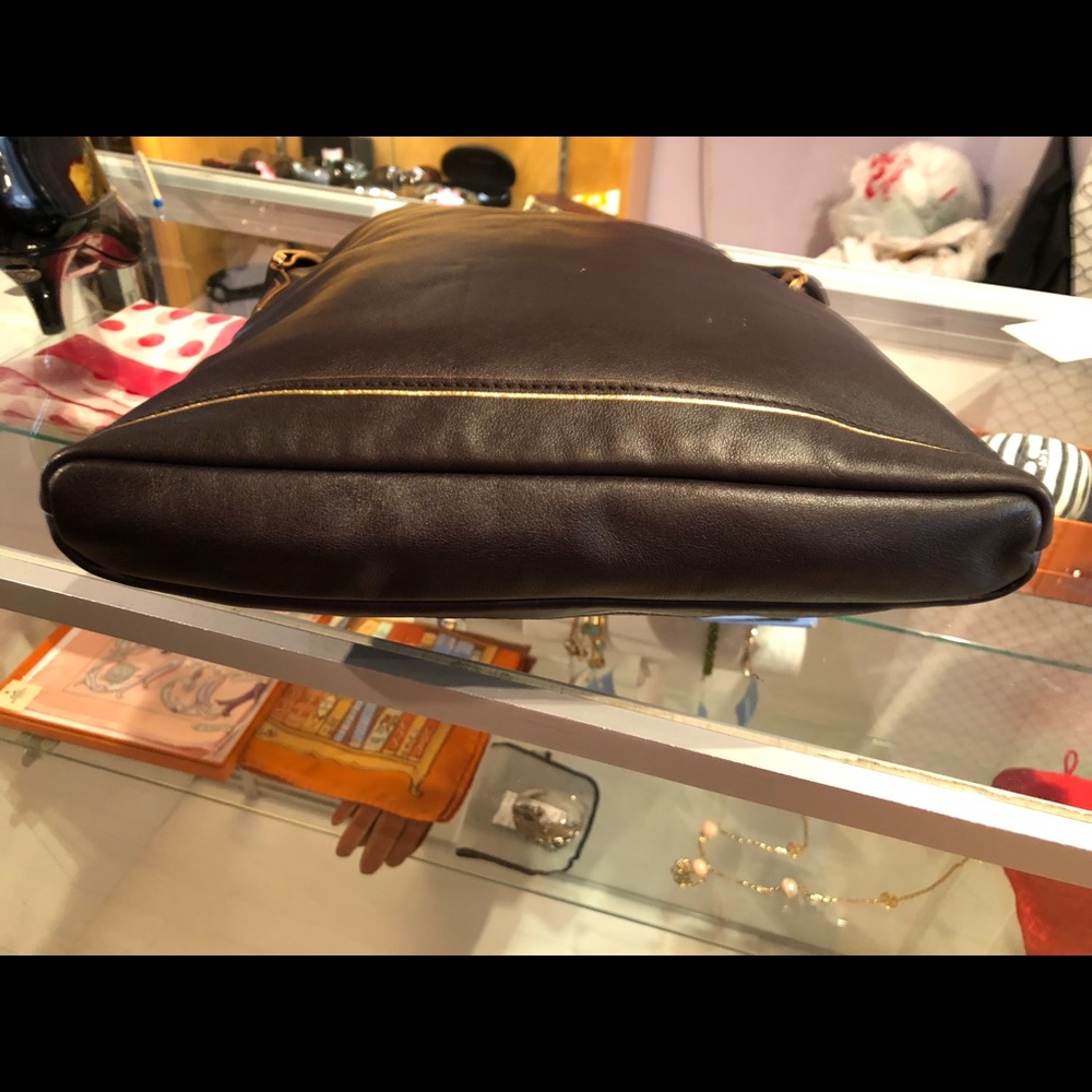 Brown Leather Long Champ shoulder bag!! - Picture 3 of 8